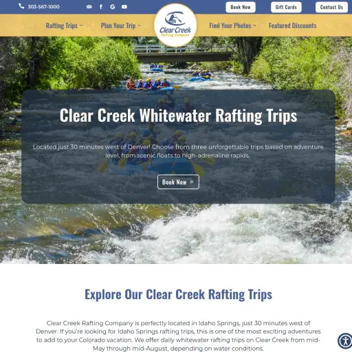 Clear Creek Rafting
