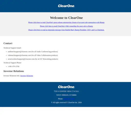 ClearOne