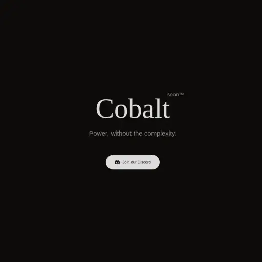 Cobalt Host