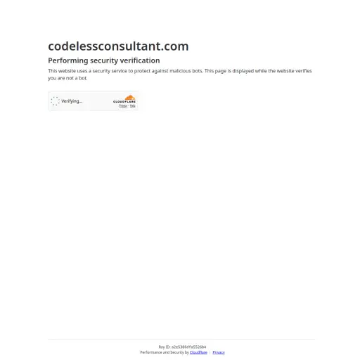 The Codeless Consultant
