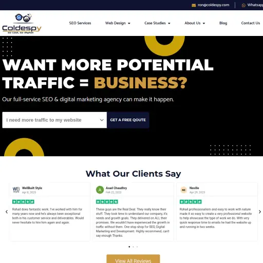 Coldespy - Web Development | Wordpress | Web Designer | SEO
