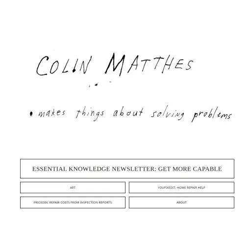 Colin Matthes Studio / How to Be an Artist Cohort