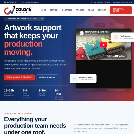 Colorsvally Graphic solution