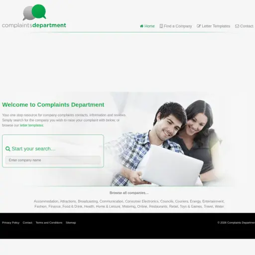 Complaintsdepartment