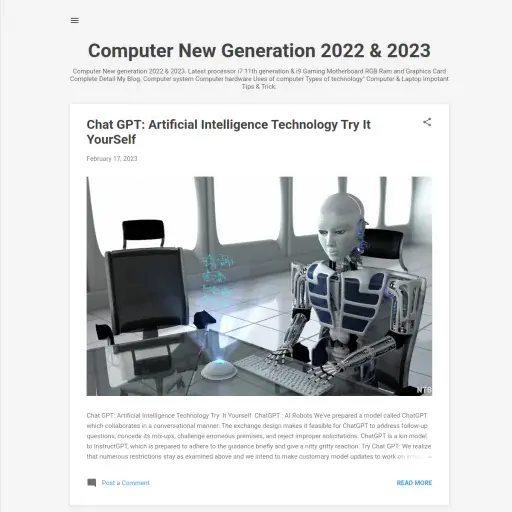 Computer Newgeneration Blogspot