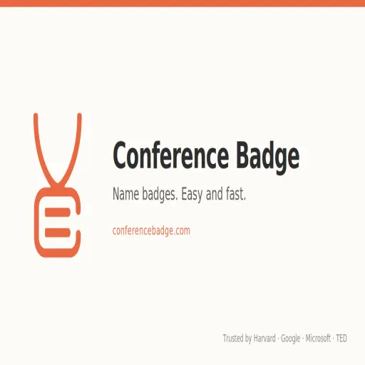 Conference Badge