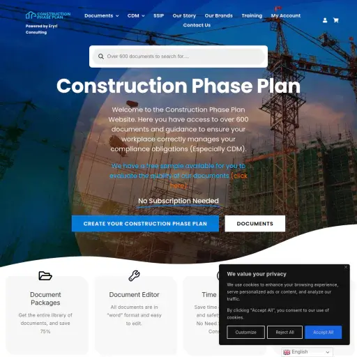 Eryri Consulting Ltd (Construction Phase Plan)