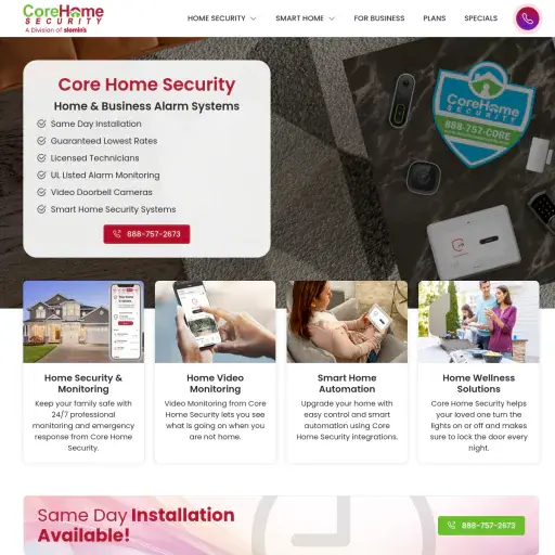 corehomesecurity.com