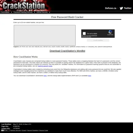 Crackstation