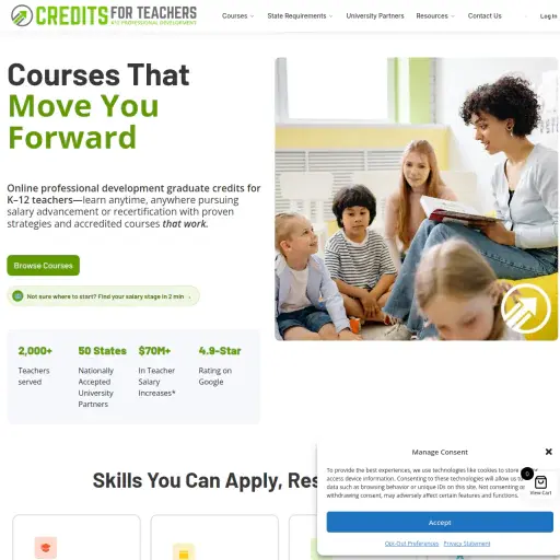 Credits for Teachers
