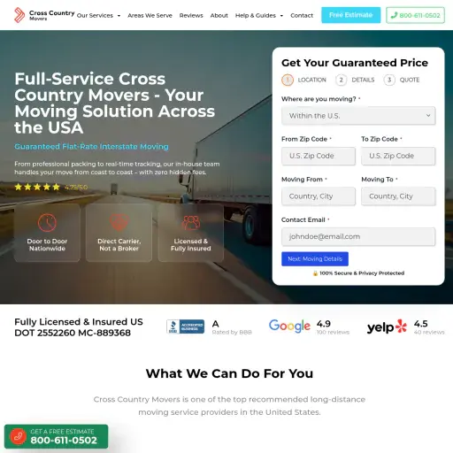 Cross Country Movers