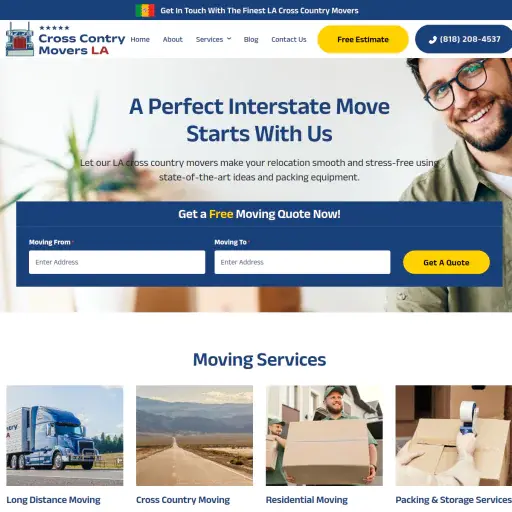 Cross Country Movers Los Angeles