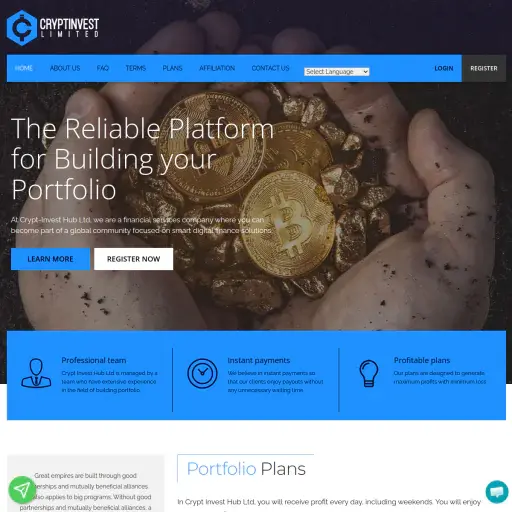 Crypt Investhub
