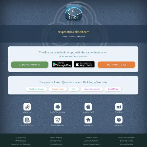 cryptoafrica.simdif.com