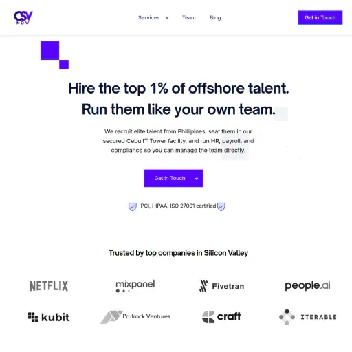 CSV Now