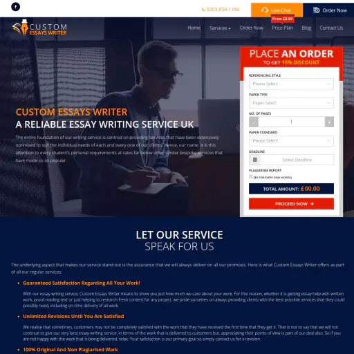 Custom Essays Writer