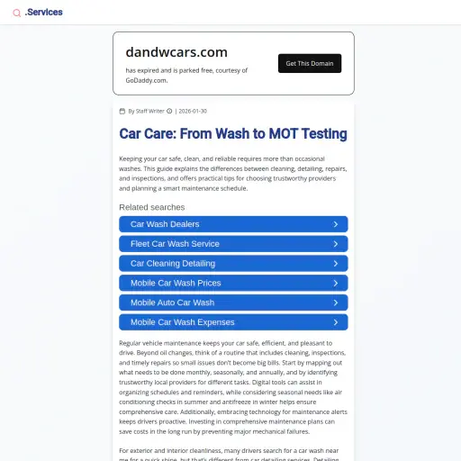dandwcars.com