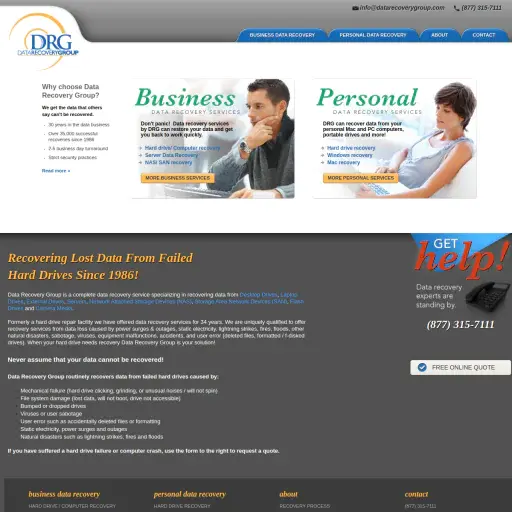 Data Recovery Group