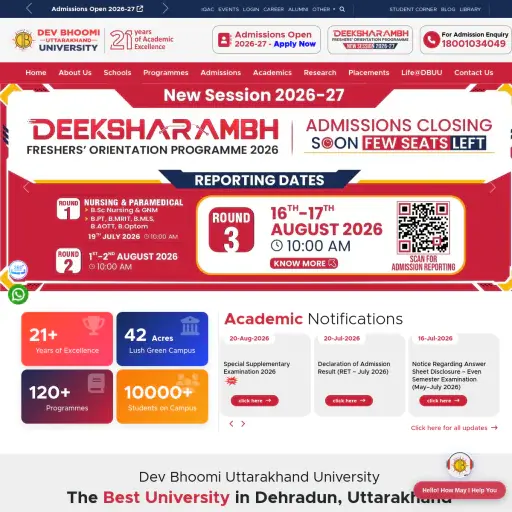 Dev Bhoomi Uttarakhand University