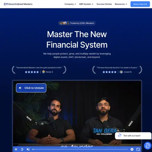 Decentralized Masters