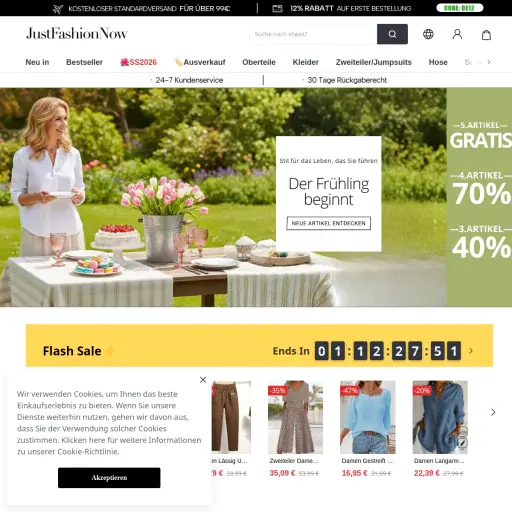 de.justfashionnow.com