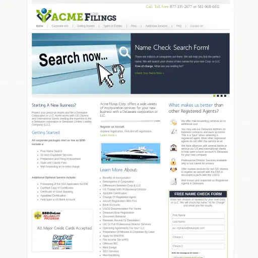 Acme Filing Corp.
