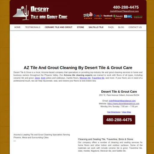 Desert Tile & Grout Care