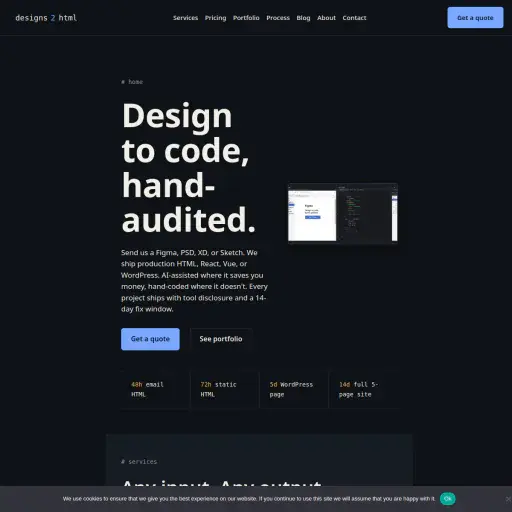 Designs2HTML Ltd.