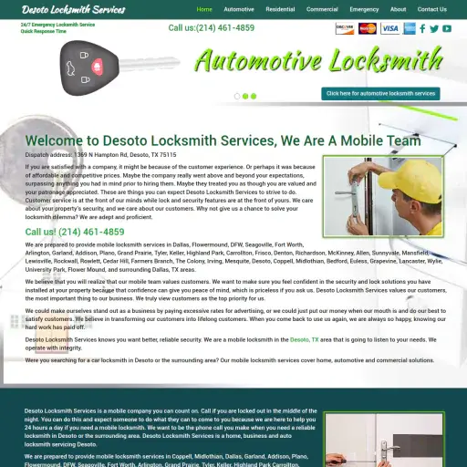 Desoto Locksmith Services