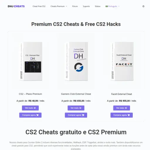 dhjcheats.com - CS2 Cheats Premium & CS2 Free Hacks