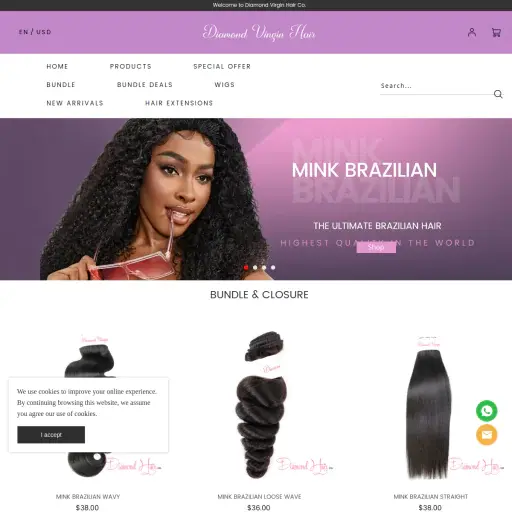 Diamond Virgin Hair