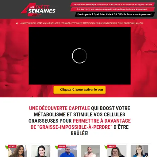 La Diète 4 Semaines