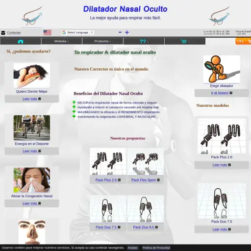 Dilatadornasal