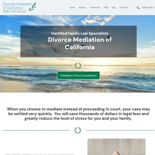 Divorce Mediation of California