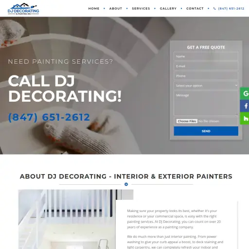 DJ Interior & Exterior Painting