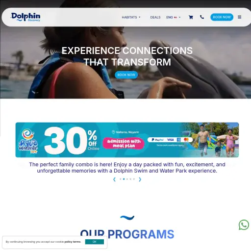 Swim With Dolphins at Dolphin Discovery