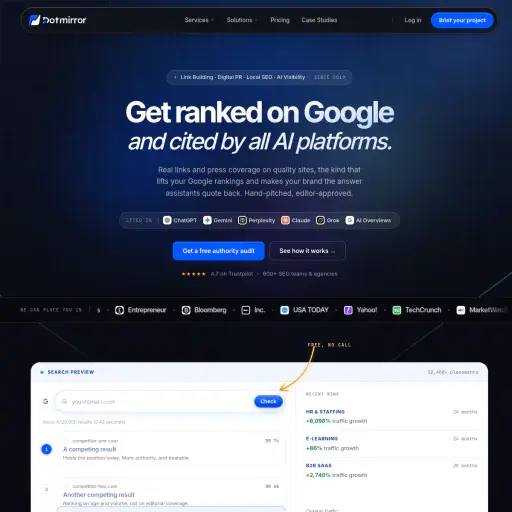 Dot Mirror - Link Building Agency