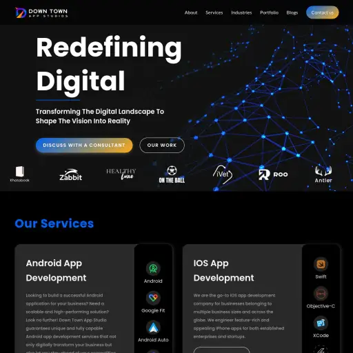 Down town app studio