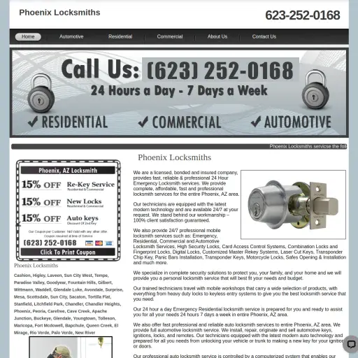 Down town locksmith phoenix