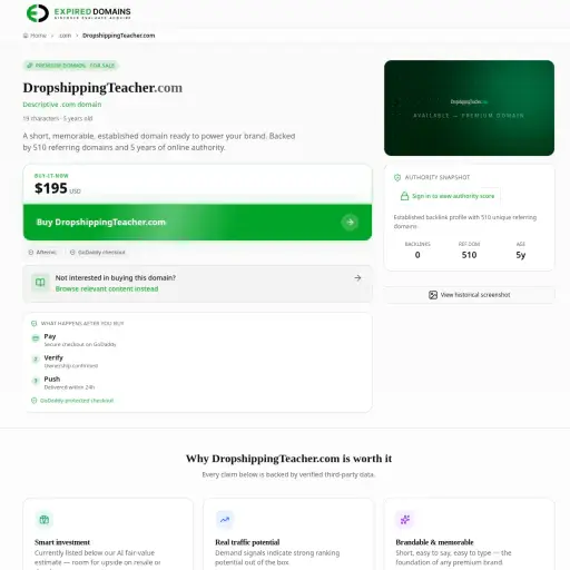 dropshippingteacher.com