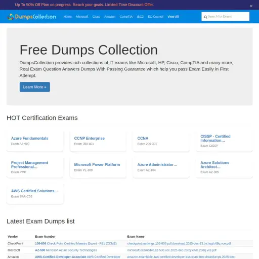 free dumps collection