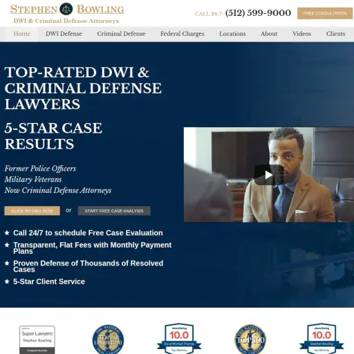 Stephen T Bowling, DWI & Criminal Defense Attorneys