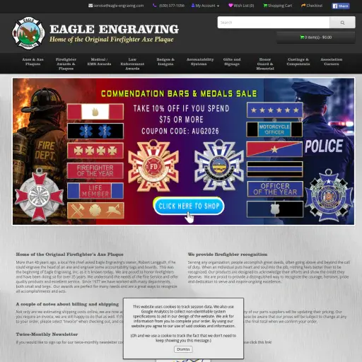 Eagle Engraving