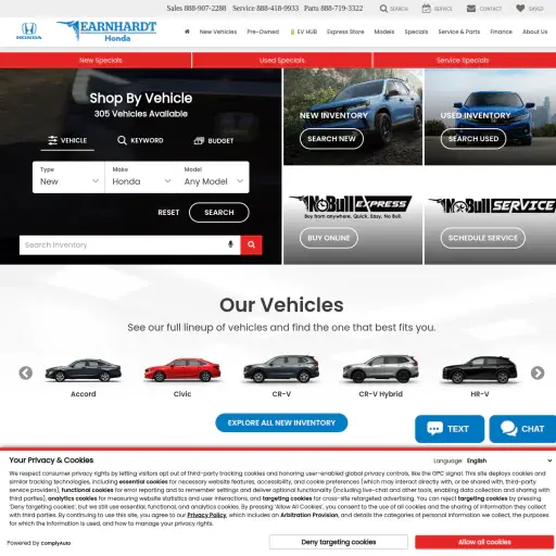 Earnhardt Honda