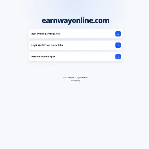 Earn way online