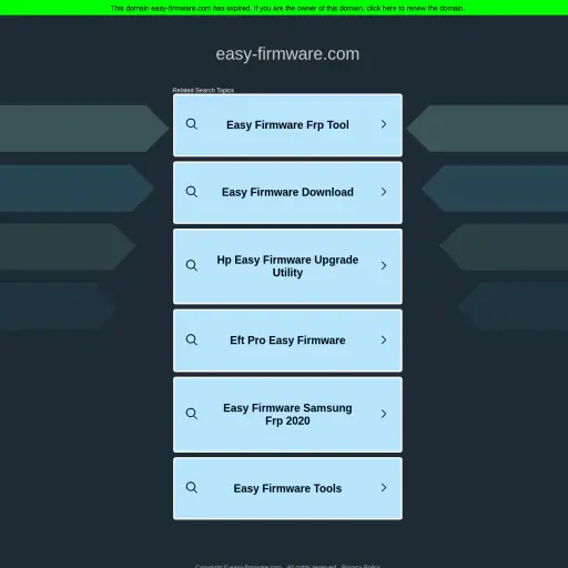 Easy Firmware