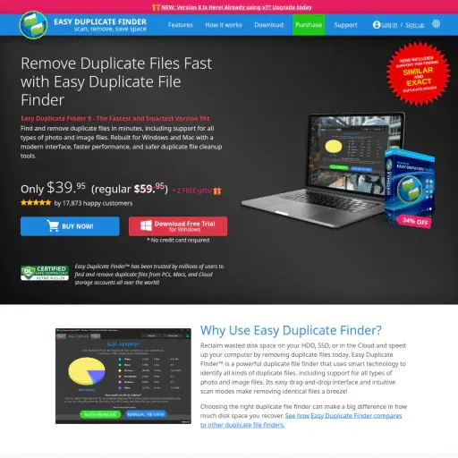 Easy Duplicate Finder