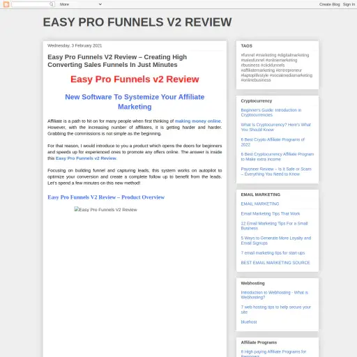 Easyprofunnelsv2reviews Blogspot