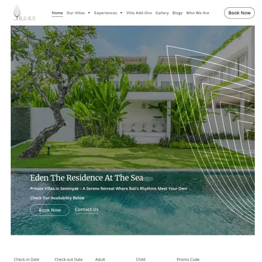Eden The Residence at The Sea