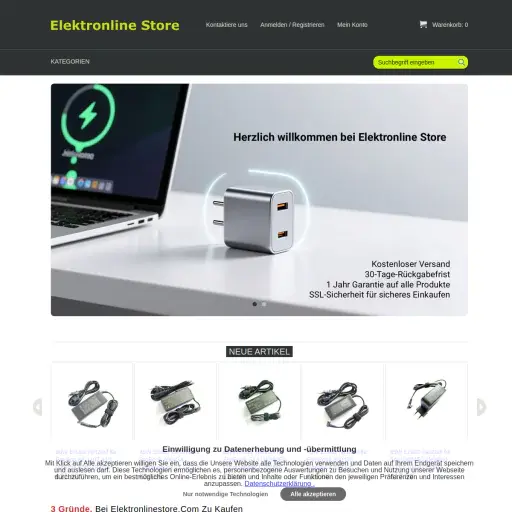 Elektronlinestore